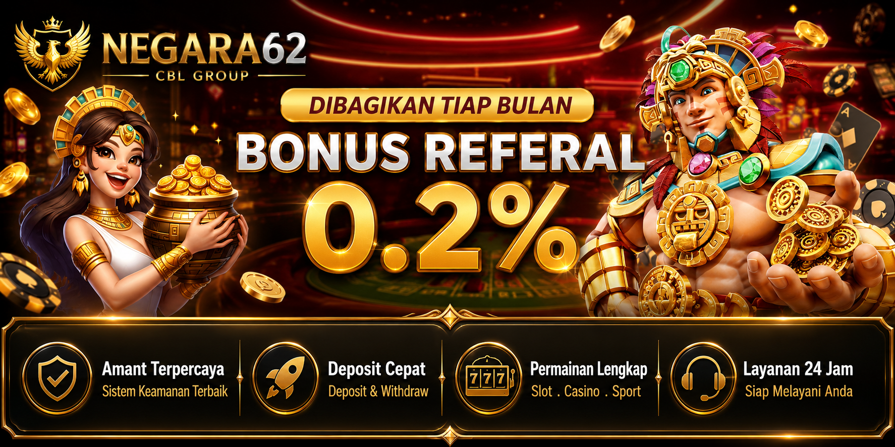 NEGARA62 Tempat Permainan Game Online Terbaik Sekarang promo